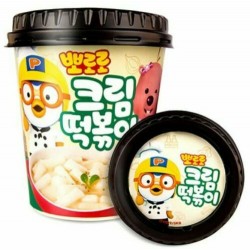 ポロロトッポッキインスタントクリームカップ餅韓国スナック