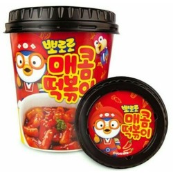 ポロロトッポッキインスタントスパイシーカップ餅韓国スナック