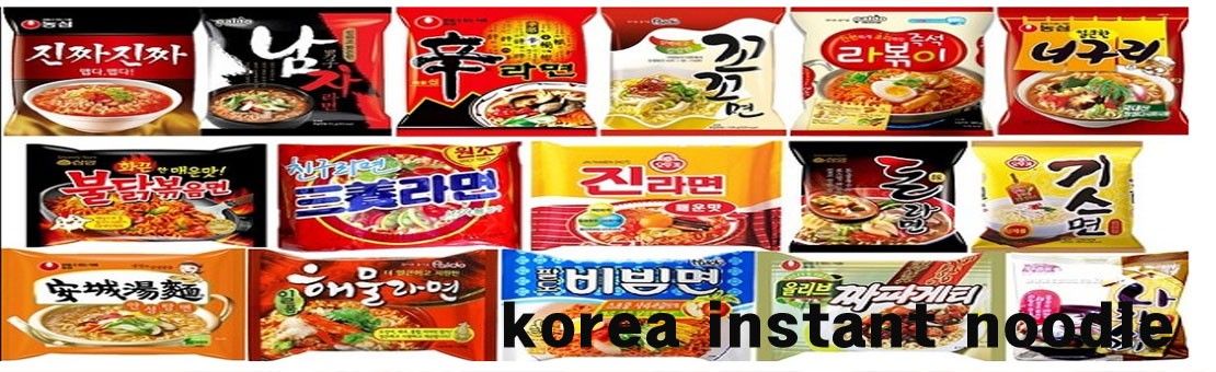 korea instant noodle